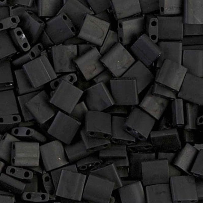  Tila Beads - Matte Black - 5g