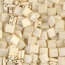Miyuki Tila Beads - Matte Cream - 5g