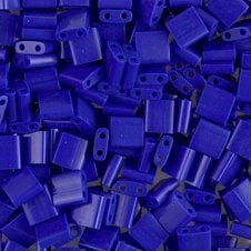 Miyuki Tila Beads - Opaque Cobalt - 5g
