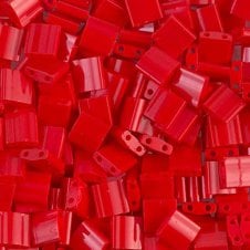 Miyuki Tila Beads - Opaque Red - 5g