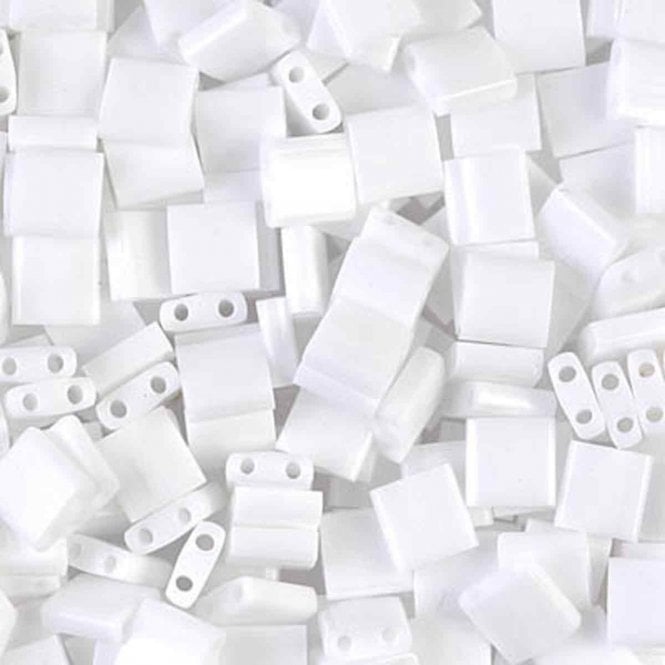  Tila Beads - Opaque White - 5g