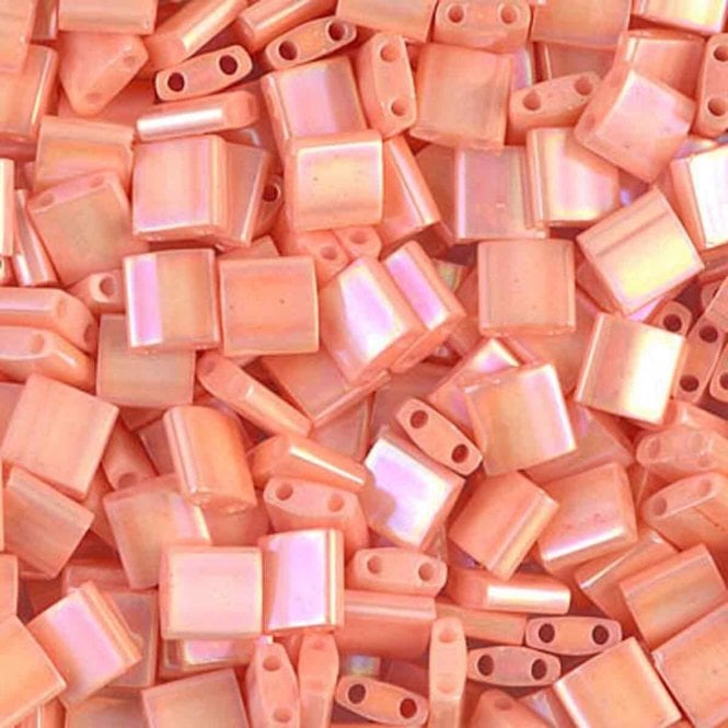  Tila Beads - Semi Matte Opaque Salmon - 5g