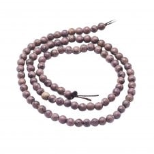 Natural SandalWood Beads Round 6mm - 15" String (64 beads apx)