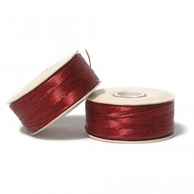 Nymo Beading Thread - 131m (144yrds) - Size B (0.20mm) - Red