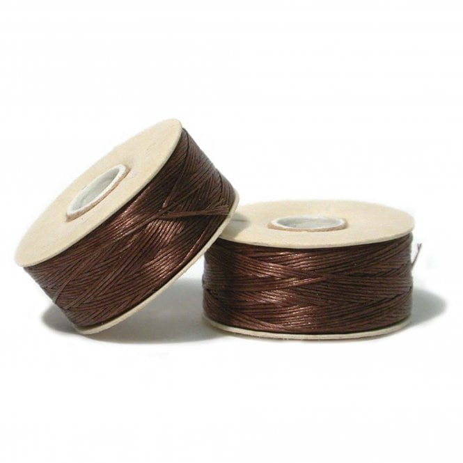 Nymo Beading Thread - 58m (64yrds) - Size D (0.30mm) - Brown