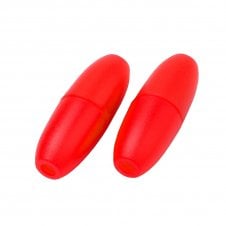 Plastic Breakaway Clasps 24x9mm - Red - 5pcs
