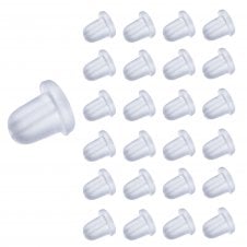 Plastic Safety backs for Earrings, Studs, Jewellery Making – Pack of 500
