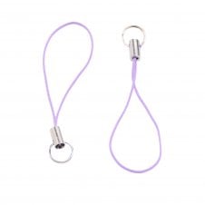 Polyester Cord Phone Straps 56mm - Lilac - 10pcs