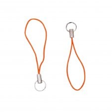 Polyester Cord Phone Straps 56mm - Orange - 10pcs