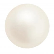 Preciosa Crystal Pearls Round 6mm - Light Creamrose - 10pcs