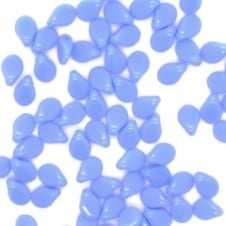 Preciosa Glass Pip Beads 5x7mm - Opaque Blue - 5g (35 beads aprx)