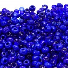 Preciosa Large Seed Beads - Blue Mix - 20g