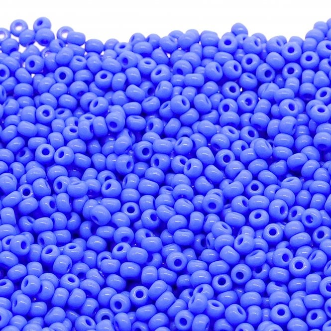  Seed Beads 10/0 - Opaque Lavender Blue - 20g
