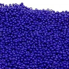 Preciosa Seed Beads 10/0 - Opaque Royal Blue - 20g