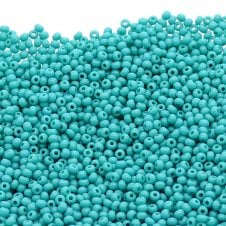 Preciosa Seed Beads 10/0 - Opaque Turquoise - 20g