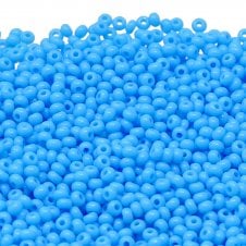 Preciosa Seed Beads 10/0 - Opaque Turquoise Blue - 20g