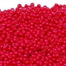 Preciosa Seed Beads 10/0 - Terra Intensive Red - 20g