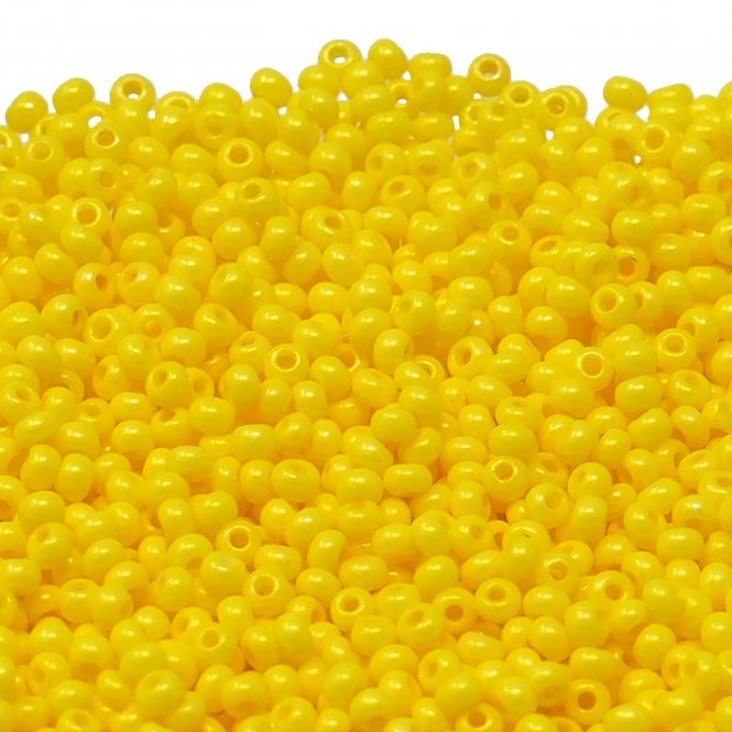  Seed Beads 10/0 - Terra Intensive Yellow - 20g