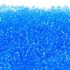 Preciosa Seed Beads 10/0 - Transparent Aqua - 20g