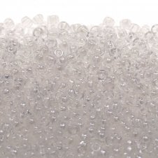 Preciosa Seed Beads 10/0 - Transparent Crystal - 20g