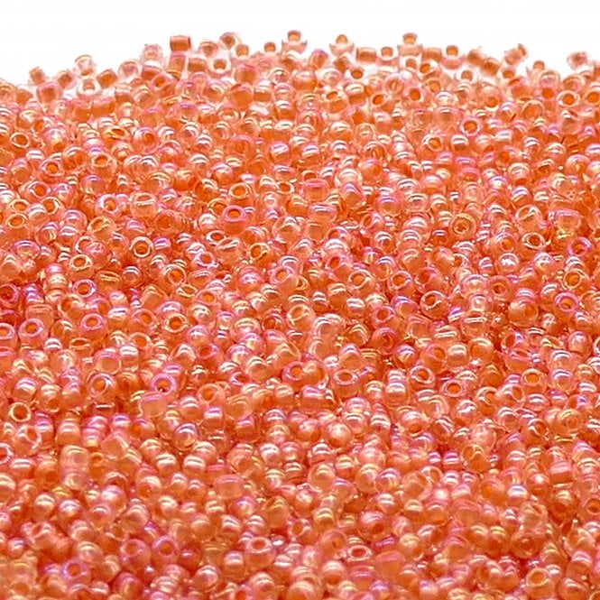 Seed Beads 11/0 - Ceylon Peach AB - 20g