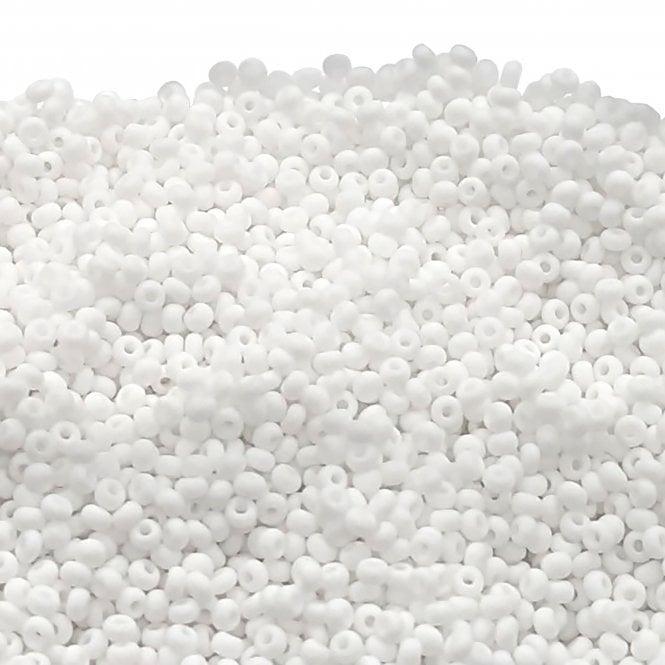  Seed Beads 11/0 - Chalk Matte - 20g