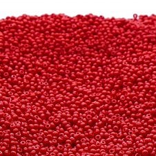 Preciosa Seed Beads 11/0 - Opaque Dark Red - 20g