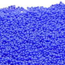 Preciosa Seed Beads 11/0 - Opaque Light Royal Blue - 20g