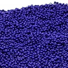 Preciosa Seed Beads 11/0 - Opaque Navy Blue - 20g