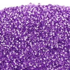 Preciosa Seed Beads 11/0 - Solgel Amethyst Silver Lined - 20g