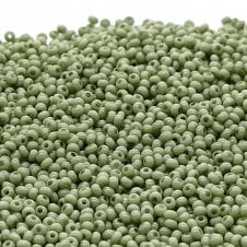 Preciosa Seed Beads 11/0 - Solgel Opaque Jade - 20g