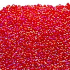 Preciosa Seed Beads 11/0 - Transparent Light Ruby AB - 20g