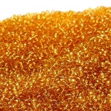 Preciosa Seed Beads 11/0 - Transparent Topaz - 20g