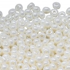 Preciosa Seed Beads 6/0 - Ceylon Pearl - 20g