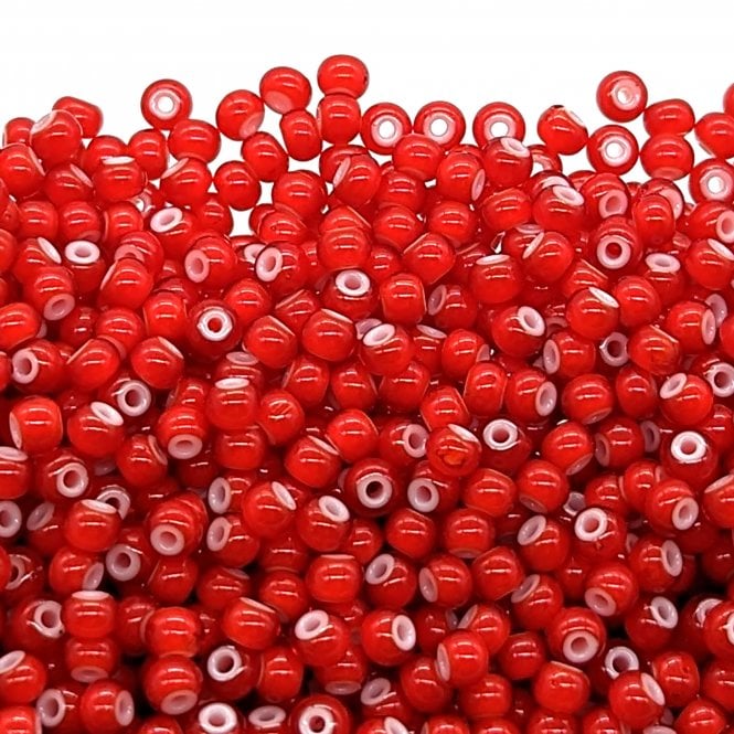 Seed Beads 6/0 - Cornelian Red - 20g