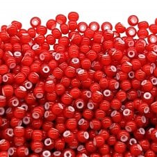 Preciosa Seed Beads 6/0 - Cornelian Red - 20g