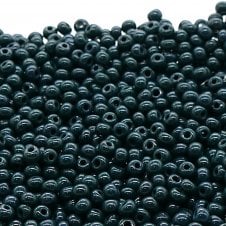 Preciosa Seed Beads 6/0 - Opaque Dark Jade - 20g
