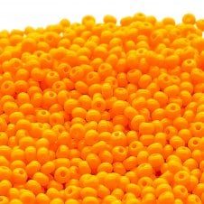 Preciosa Seed Beads 6/0 - Opaque Light Orange - 20g