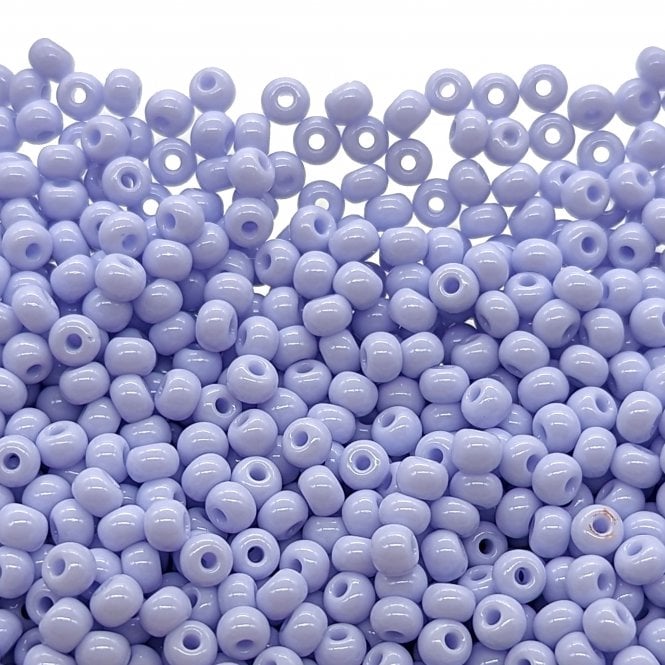  Seed Beads 6/0 - Opaque Lilac - 20g