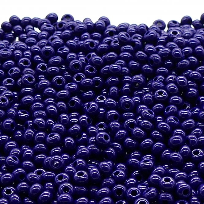  Seed Beads 6/0 - Opaque Navy - 20g