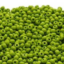 Preciosa Seed Beads 6/0 - Opaque Olive - 20g