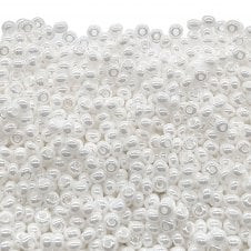 Preciosa Seed Beads 6/0 - Pearl White - 20g
