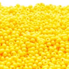 Preciosa Seed Beads 6/0 - Terra Intensive Dyed Yellow - 20g