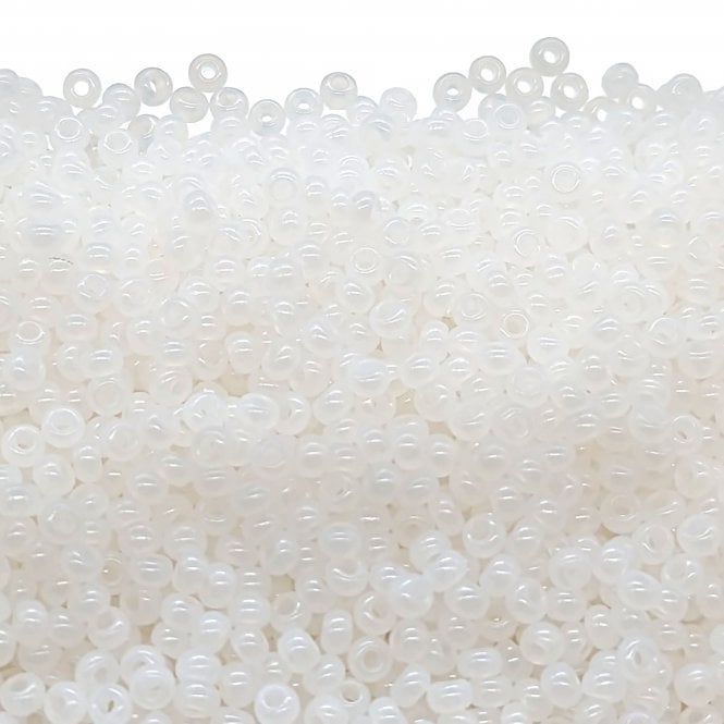  Seed Beads 8/0 - Alabaster - 20g