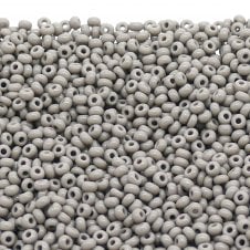 Preciosa Seed Beads 8/0 - Opaque Grey - 20g