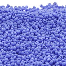 Preciosa Seed Beads 8/0 - Opaque Pale Blue - 20g
