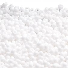 Preciosa Seed Beads 8/0 - Opaque White - 20g