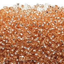 Preciosa Seed Beads 8/0 - Silver Lined Champagne - 20g