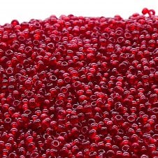 Preciosa Seed Beads 8/0 - Transparent Garnet - 20g