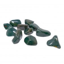Semi-Precious Tumbled Stones (Large) - Bloodstone - Pack of 3